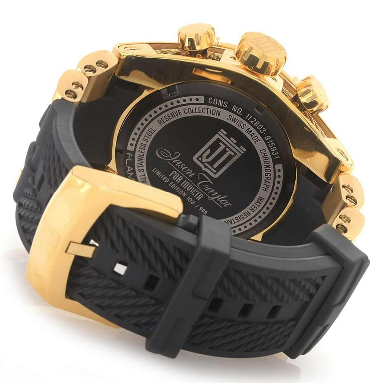 Invicta Men's 16006 Jason Taylor Bolt Zeus Grey Dial Steel