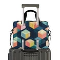thumbnail image 2 of FORMRS 16" Laptop Bag Carrying Sleeve Case with Handle Travel Shoulder Briefcase, Blue Cubes, 2 of 8