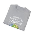 thumbnail image 4 of Funny Budgie My Therapists Have Feathers Parakeet Pet Bird, 4 of 6