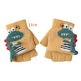 thumbnail image 3 of Dyfzdhu Kid Winter Gloves Children Stretchy Warm Gloves Boys Or Girls Knit Gloves Blue, 3 of 9