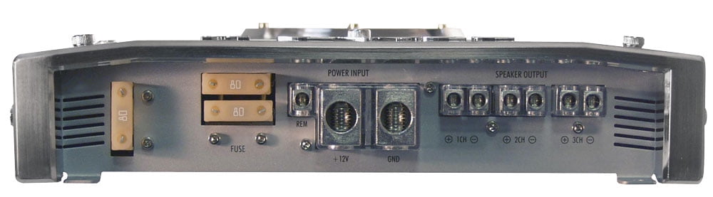 BRAND X 3 Channel 1900W Car Audio Amplifier Hybrid Amp