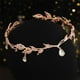 thumbnail image 5 of Diadema con Cadena para La Frente, Cabello, Adorno de Joyería, oro and rosa + Frente perfecl Cadena de frente, 5 of 8