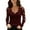 Z01_Red, variant on HNMKIU Casual Womens V Neck T Shirts Lace and Mesh Splicing Long Sleeve Fashion Blouse and Top for Women Black,XL