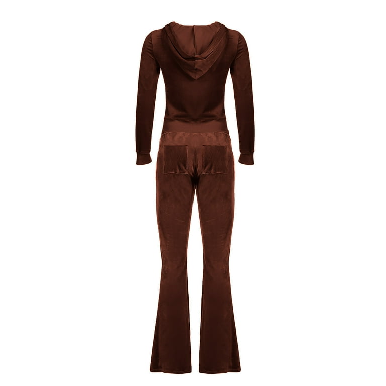 Summer Savings!Velvet Tracksuits for Women Set Long Upper Summer Savings!Velvet Tracksuits for Women Set Long Upper