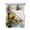 Yellow, variant on Quilts Twin-XL Size Bedding Set, Spring Floral Lightweight Quilted Comforter, Yellow Roses Flowers Leaves Farmhouse Wooden Soft Bedspread Coverlet with Pillow Covers for All Season, 68" x 98"