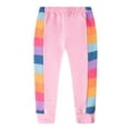 thumbnail image 3 of Popshion Toddler Girls Unicorn Sweatshirt and Rainbow Sweatpants 2 piece Outfit Set 3-4T, 3 of 5
