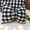 E, variant on Home Decor Bow Shaped Throw Pillow Soft Waist Support Cushion with Plaid Striped Houndstooth Decorative Bowknot Headrest Pillow for Car Seat Sofa Couch Office Chair Travel Rest Zipper Removable Cover