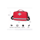 thumbnail image 2 of Kit De Mochila De Emergencia Médica Multifuncional Impermeable, rojo, 2 of 4