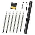 thumbnail image 3 of Soldering Iron Station Kits Lightweight for Desoldering Electronic Production Black 6 Tips, 3 of 7