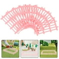 thumbnail image 3 of MRLESS 10pcs Miniature Plastic Fence Panel Mini Farm Fence Model Dollhouse Farm Kit Farm Animals Fence Figurines for Miniature Garden Play Accessories, 3 of 8