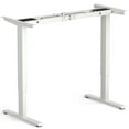 thumbnail image 1 of Gymax Dual-Motor Stand up Desk Frame Workstation Base w/ Adjustable Width & Height White, 1 of 10
