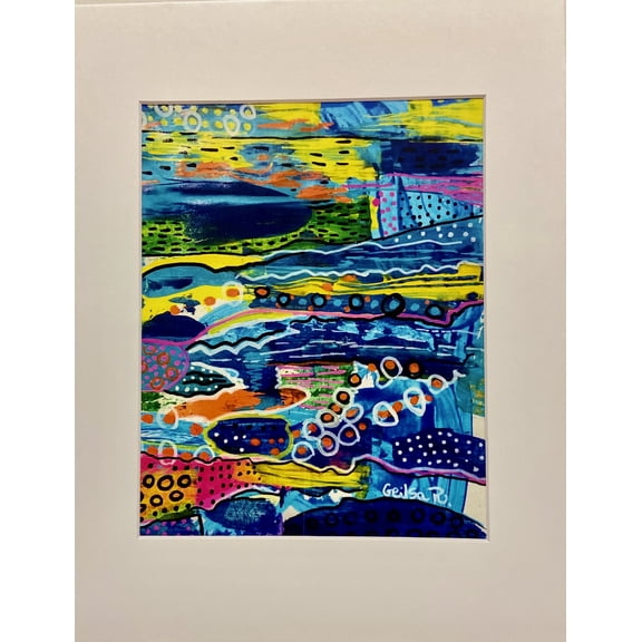 Colorful 11" X 14" Art Print