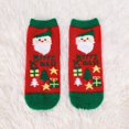 thumbnail image 2 of Sale 2025 UHGANN Under $5 Womens Fuzzy Christmas Socks: Fluffy Funny Holiday Socks for Women -Warm Soft Cozy Xmas Socks for Family Friends Gift, 2 of 4