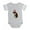 Heather Gray, variant on CafePress - Santa Boxer Christmas - Cute Infant Baby Football Bodysuit
