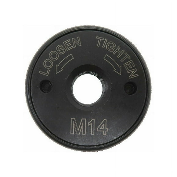 M14 Quick Release Nut Grinder Makita Black&Decker Metabo Dewalt Hichika einhell Black