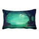 thumbnail image 1 of ABPHQTO Halloween Spooky Forest Trees Pumpkins Mesa de madera Funda de almohada Funda de almohada Protector de almohada Cama 50x75 cm, 1 of 1