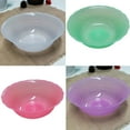 thumbnail image 2 of serony Translucent Plastic Washbasin Beauty Salon Wash Basin Home Bathroom Washing Accessories Multi-function Face Basin, 2 of 8