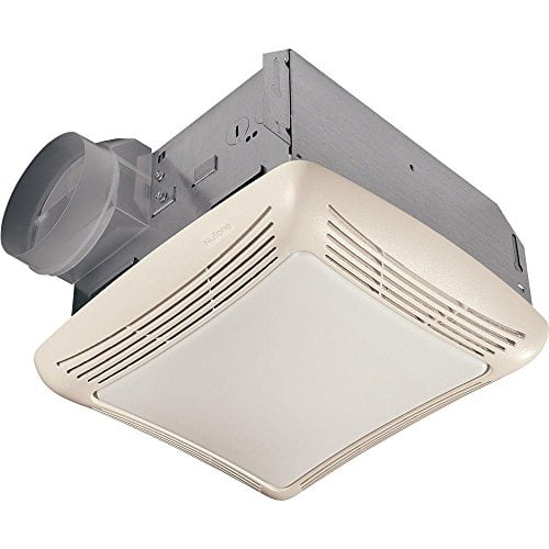Nutone 769rl 70 Cfm Ceiling Exhaust Fan With Light White Grille And Bulb Com Nutone 769rl 70 Cfm Ceiling Exhaust Fan, Ventline 90 Cfm Bathroom Ceiling Exhaust Fan With Light