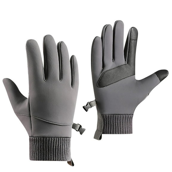 AWZXDE Winter Ski Gloves for Men and Women Windproof Insulated Sports Gloves for Cycling and Outdoor Activities GY2,XL