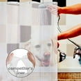 thumbnail image 6 of Linjieee Frosted Shower Curtain 12 Hole Bath Shower Curtain Liner Clear Non Toxics Mold Resistant Waterproof Bathroom, 6 of 9