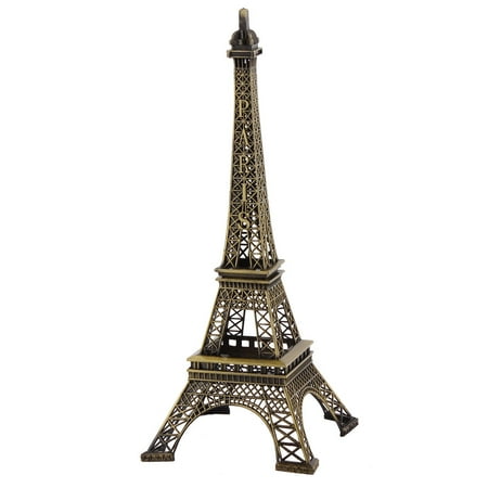 Eiffel Tower Kit - Home Desk Decor Metal Separable Miniature Paris Eiffel Tower Model Bronze Tone