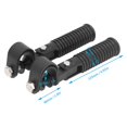 thumbnail image 2 of Pair of Motorcycle Footpegs with 1" Engine Guard Bar Mounting Clamp, 2 of 2