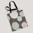 thumbnail image 2 of ABPHQTO Floral Pattern Canvas Bag Reusable Tote Grocery Shopping Bags Tote Bag 14x16 inch, 2 of 2