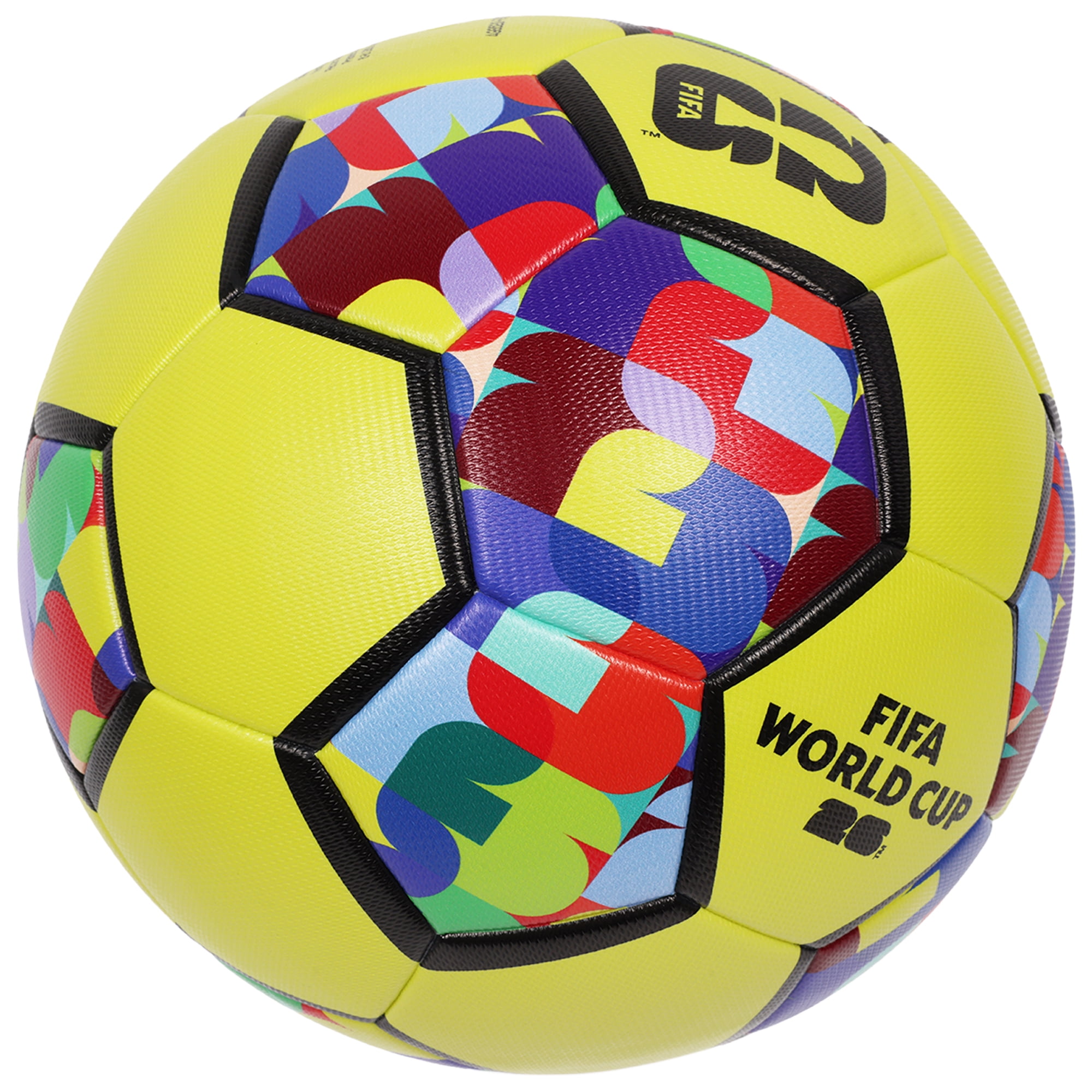 FIFA World Cup 26™ Neon Mosaic Tournament Thermobonded Soccer Ball