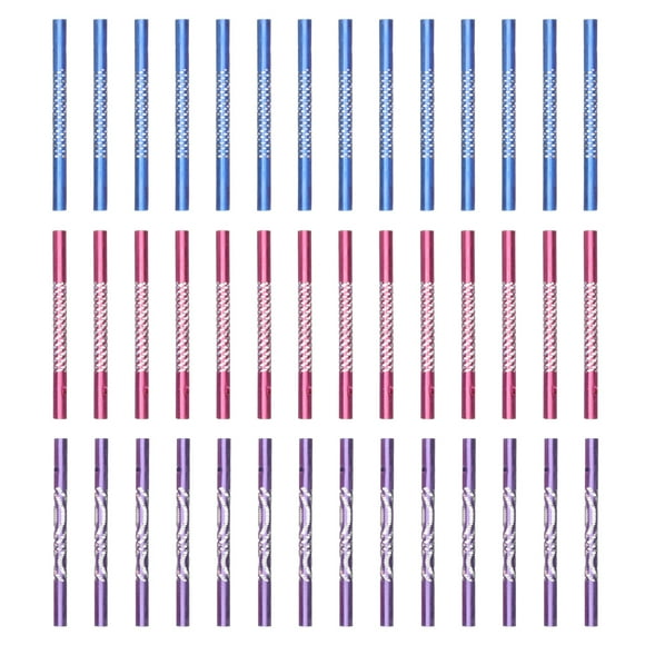 Miangastore Wind Chime Replacement Tubes Aluminum 90Pack 3.1x0.2In