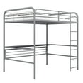 thumbnail image 3 of DHP Shawn Full Metal Loft Bed with Desk, Gray/Black, 3 of 18