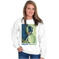 thumbnail image 3 of Vincent Van Gogh Self Portrait Art Sweatshirt for Men or Women Brisco Brands X, 3 of 6