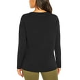 thumbnail image 7 of Banana Republic Women's Cozy Crewneck Pullover Top (Black, Medium), 7 of 7