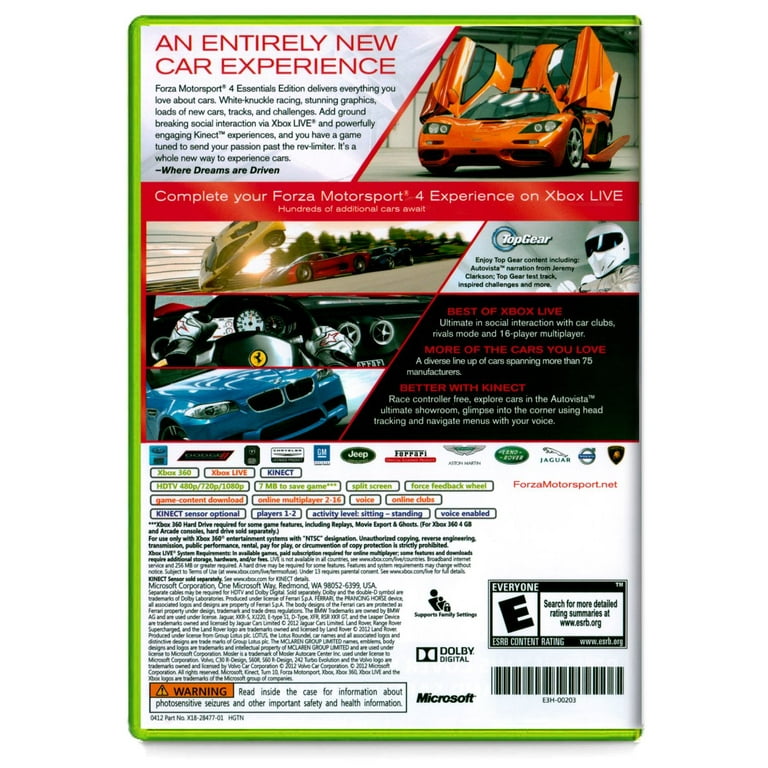 Forza Motorsport 4 Video Preview (Xbox 360, Kinect) 