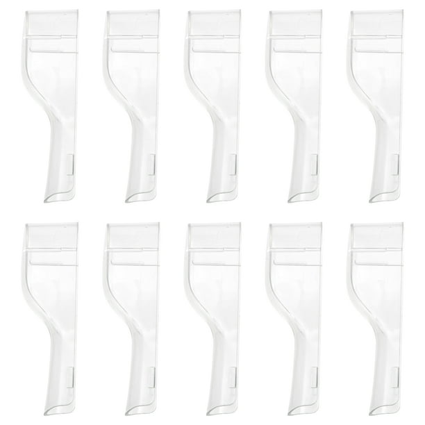 EeaseMX 10 tapas protectoras de plástico para cabezales de cepillos de dientes, para el hogar.