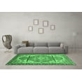 thumbnail image 3 of Ahgly Company Indoor Rectangle Oriental Emerald Green Modern Area Rugs, 2' x 3', 3 of 4
