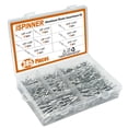 thumbnail image 4 of ISPINNER 385pcs 8 Sizes Aluminum Blind Rivets, Pop Rivets Assortment Kit (Sliver), 4 of 5