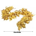 thumbnail image 3 of Home Decor Wall, Halloween Decorations Indoor, Leaf Wall Decor, Mantel Decorations for Fireplace, 69 Inch Autumn Simulation Maple Leaf Hanging Rattan for Backdrop and Accent Wall, 3 of 7