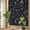 Black, variant on Cute Duck Daisy Window Privacy Film Rainbow Static Cling Stain Glass Window Film for Glass Door, Decorative UV Blocking Sunroof Decal Sticker for Car 17.7"x39.3" Summer Spring Floral Blue