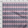 thumbnail image 2 of oneOone Cotton Cambric Fabric Leaves & Floral Block Printed Fabric 1 Yard 56 Inch Wide, 2 of 4