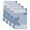 Sky Blue, Navy, White, variant on Dark Gray Starfish Kitchen Towels Set of 4, Coastal Summer Beach Ocean Striped Absorbent Dish Towels for Kitchen, Microfiber Hand Towel, Quick Drying Tea Towel for Cleaning Decorative Dishcloths