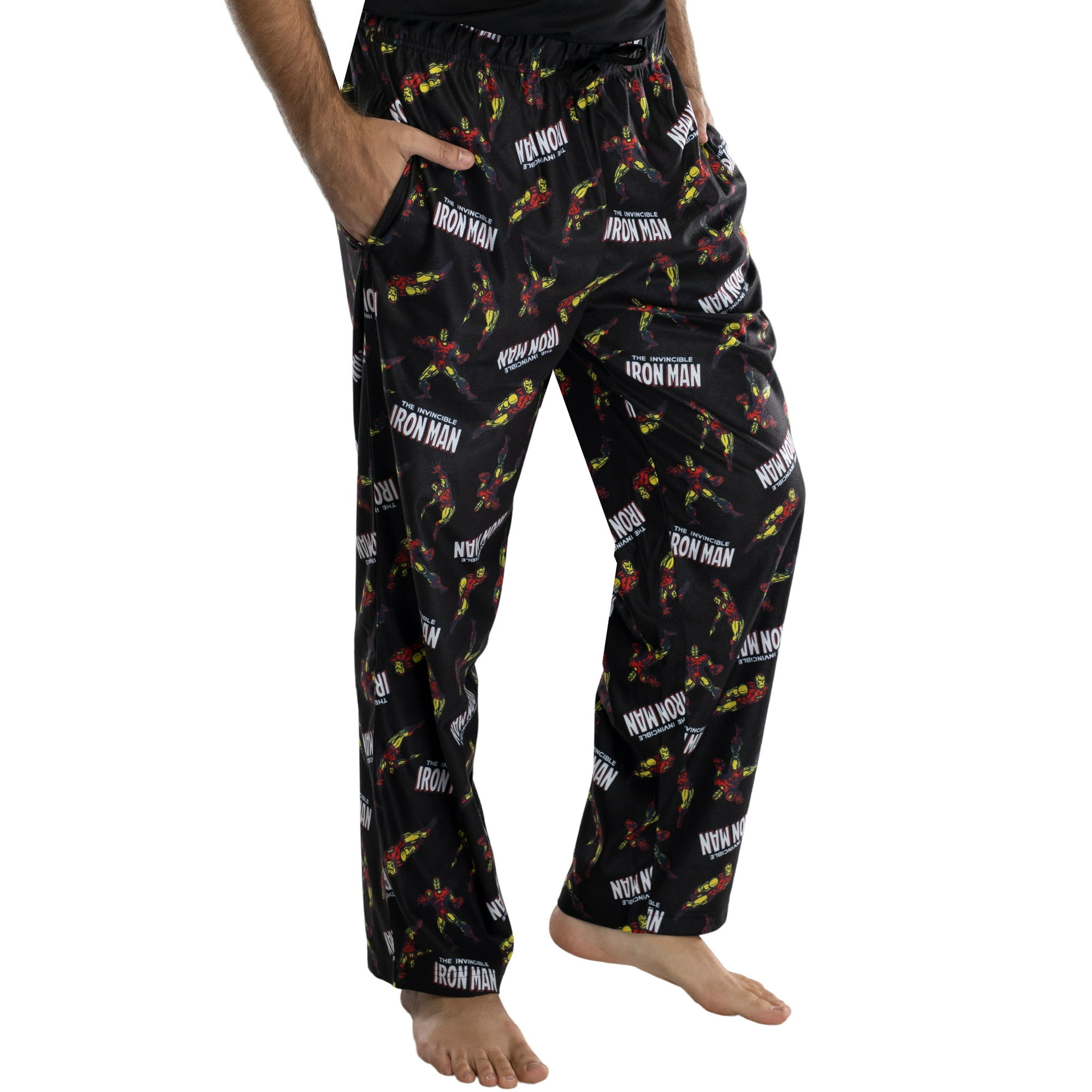 Pantalon de Pyjama Retro Iron Man pour Homme SM Walmart