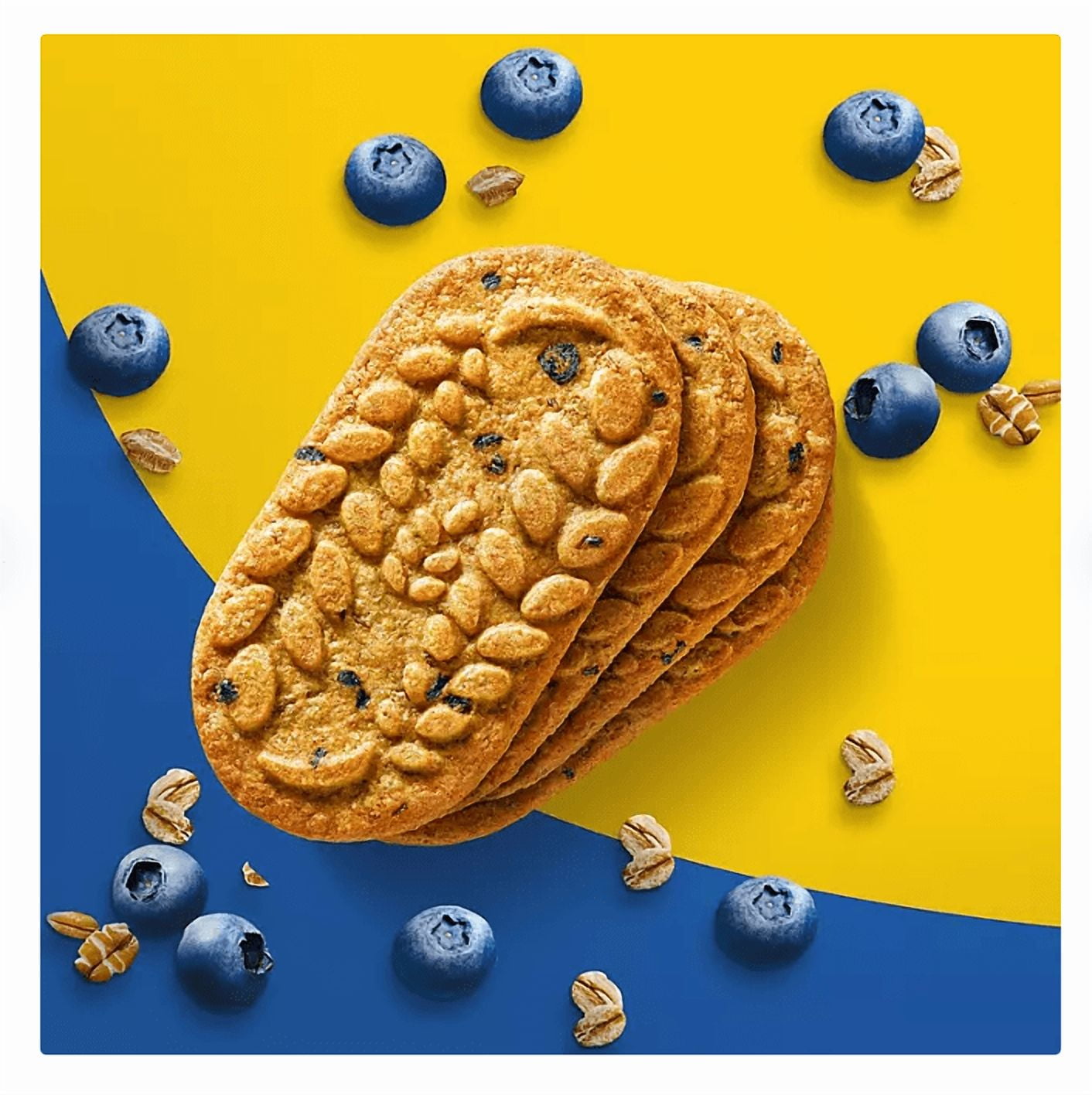 belVita Blueberry Breakfast Biscuits, 4 biscuits per pack, 25 pk.