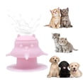 thumbnail image 4 of Semi-Enclosed Litter Box, Covered Cat Pan With Top Entry Lid and High Sides, for Odor Control, Pink, 4 of 6