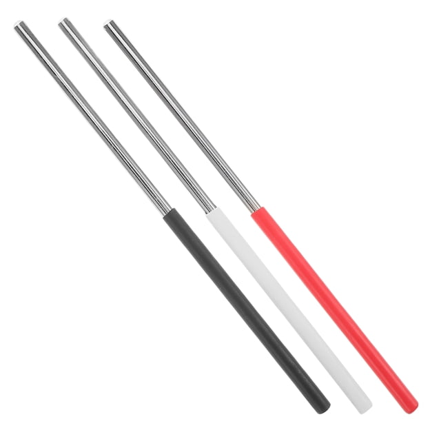 Shisuyan 3pcs Practical Triangle Alloy Strikers Set For Different Sounds Triangle Alloy Mallets Percussion Instrument Accessory Percussion Sticks