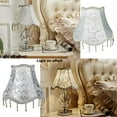 thumbnail image 7 of Floral Victorian Vintage Printed Pattern Scalloped Lamp Shades, 7 of 7