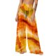 thumbnail image 1 of Pantalones de Pierna Ancha de las Mujeres de Gasa Ligera Protección Solar Pantalones de la Cubierta de la Playa Estilo Bohemio Impreso, 1 of 7