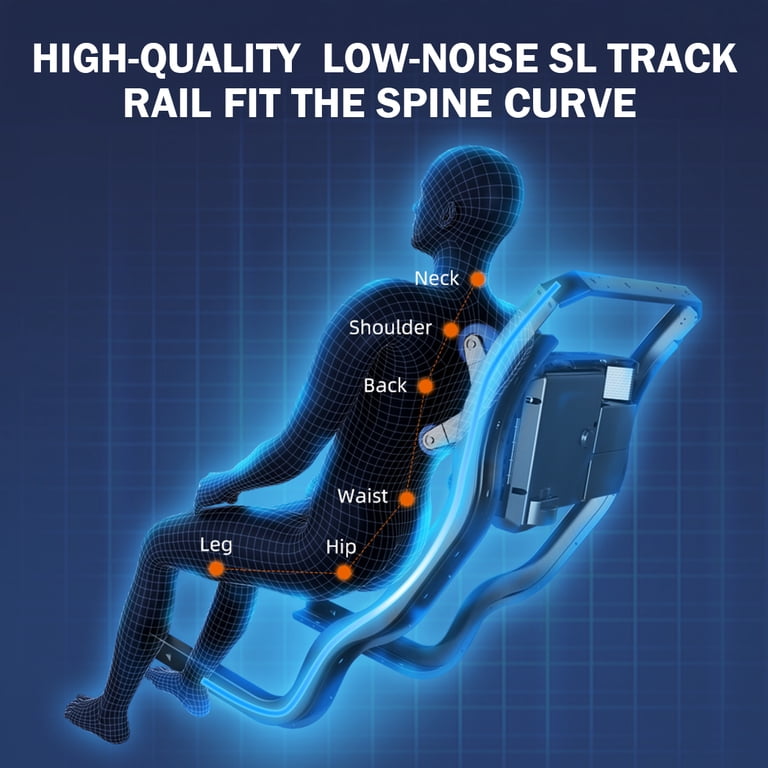 MassaMAX MD321 Massage Chair 2025 Full Body with Heat Zero Gravity