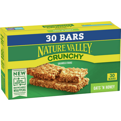 Buy Nature Valley Granola Bars Crunchy Oats N Honey Family Pack 15 Ct Online In Senegal