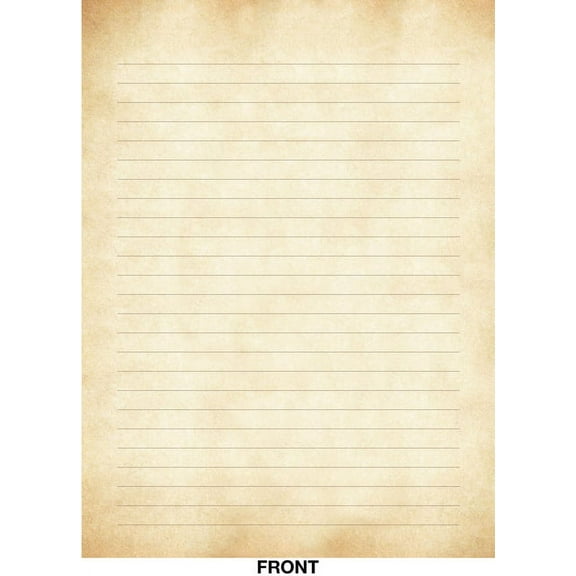 Vintage Parchment Boxed Stationery (30 Sheets, 24 Envelopes) (Other)