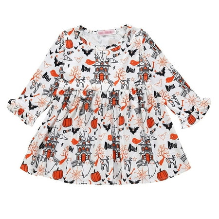 

TAIAOJING Girls Dress Toddler Kids Baby Dashiki African Print Short Sleeve Princess Dress Clothes Party A-Line Dresses